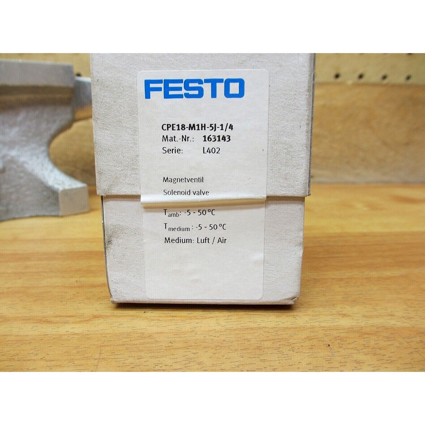 Controller | Festo | CPE18-M1H-5J-1/4 163143 Solenoid Valve