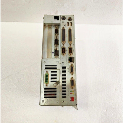 B&R 5C5001.32 Industrial Control Host Module with Ethernet, COM, and VGA ports for automation.