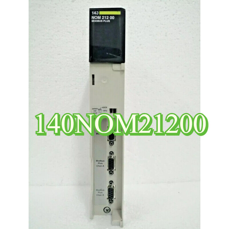 Schneider 140NOM21200 PLC Module, Industrial Automation Part