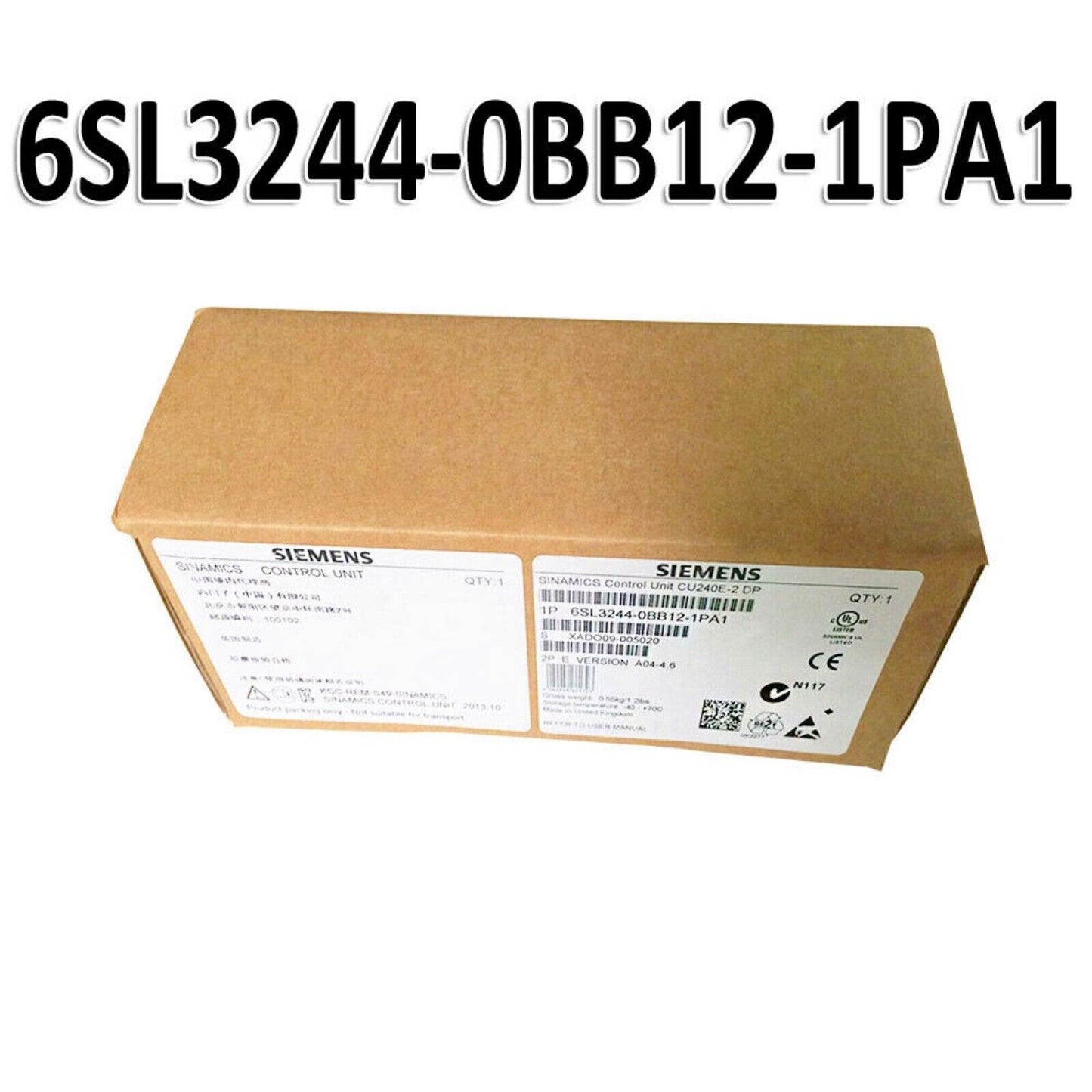 SINAMICS G120 | Siemens | 6SL3 244-0BB12-1PA1 6SL3244-0BB12-1PA1 SINAMICS G120 CONTROL UNIT