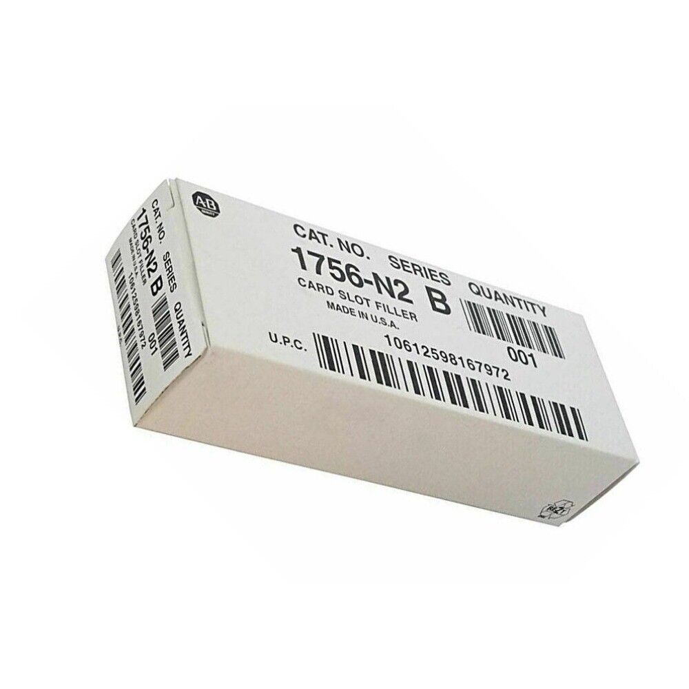 Allen-Bradley 1756-N2 Series B Card Slot Filler Module, white box, in stock