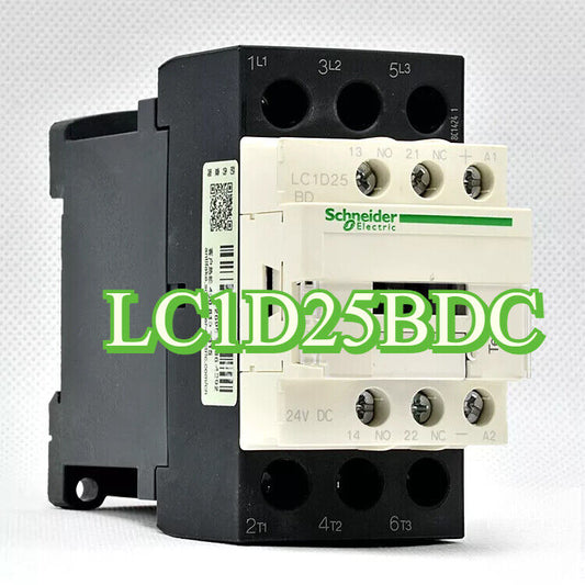 Schneider LC1-D25BDC DC24V Contactor, a key component in industrial automation.