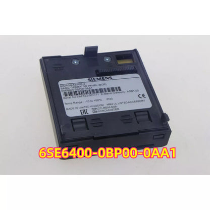Siemens 6SE6400-0BP00-0AA1 Basic Operator Panel, Black Control Unit for SINAMICS G120 Inverter
