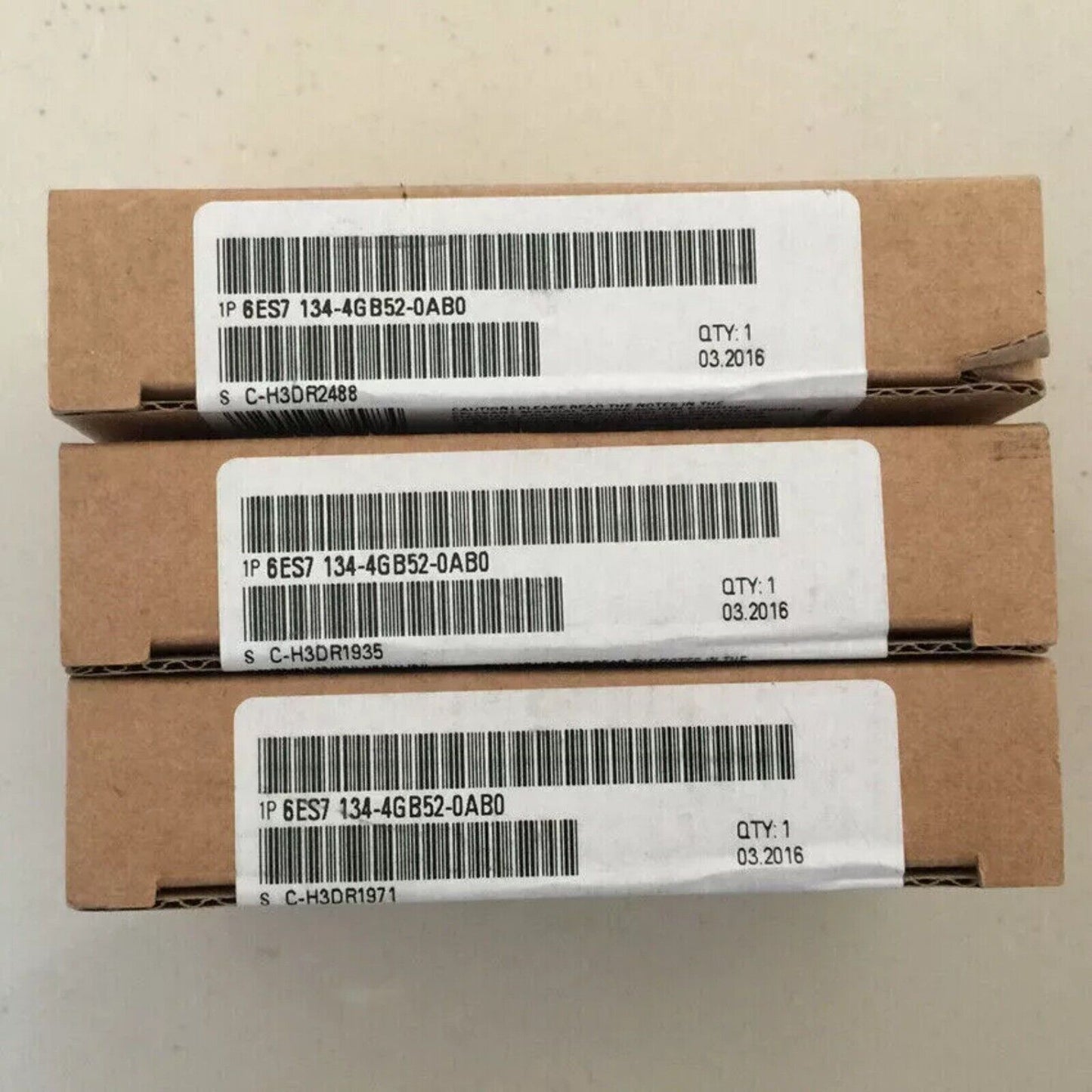 Siemens 6ES7 134-4GB52-0AB0 ET200S DP Electronics Module in boxes, QTY: 1, 03.2016