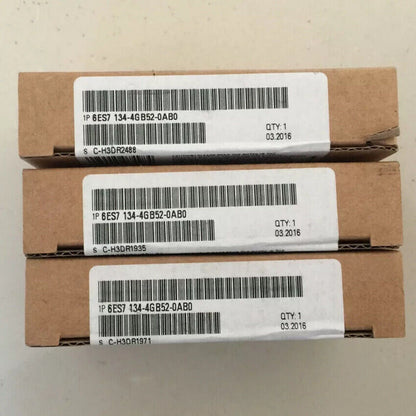 Siemens 6ES7 134-4GB52-0AB0 ET200S DP Electronics Module in boxes, QTY: 1, 03.2016