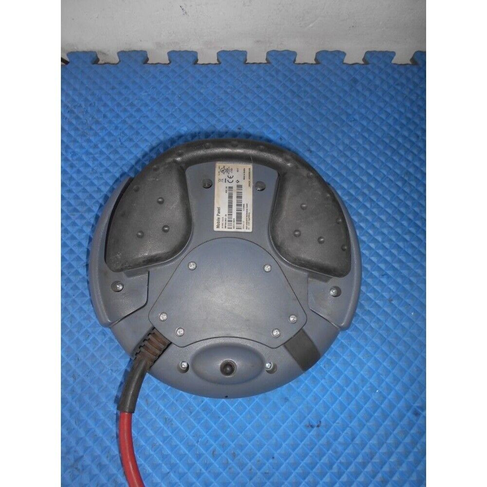 B&R 5MP050.0653-04 Industrial Mobile Panel, gray controller, red cable, Untested. Features Mobile Panel label.