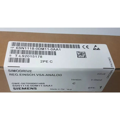 HMI Device | Siemens | 6SN1118-0DM11-0AA1 6SN1 118-0DM11-0AA1 SIMODRIVE 611-D PLUG-IN