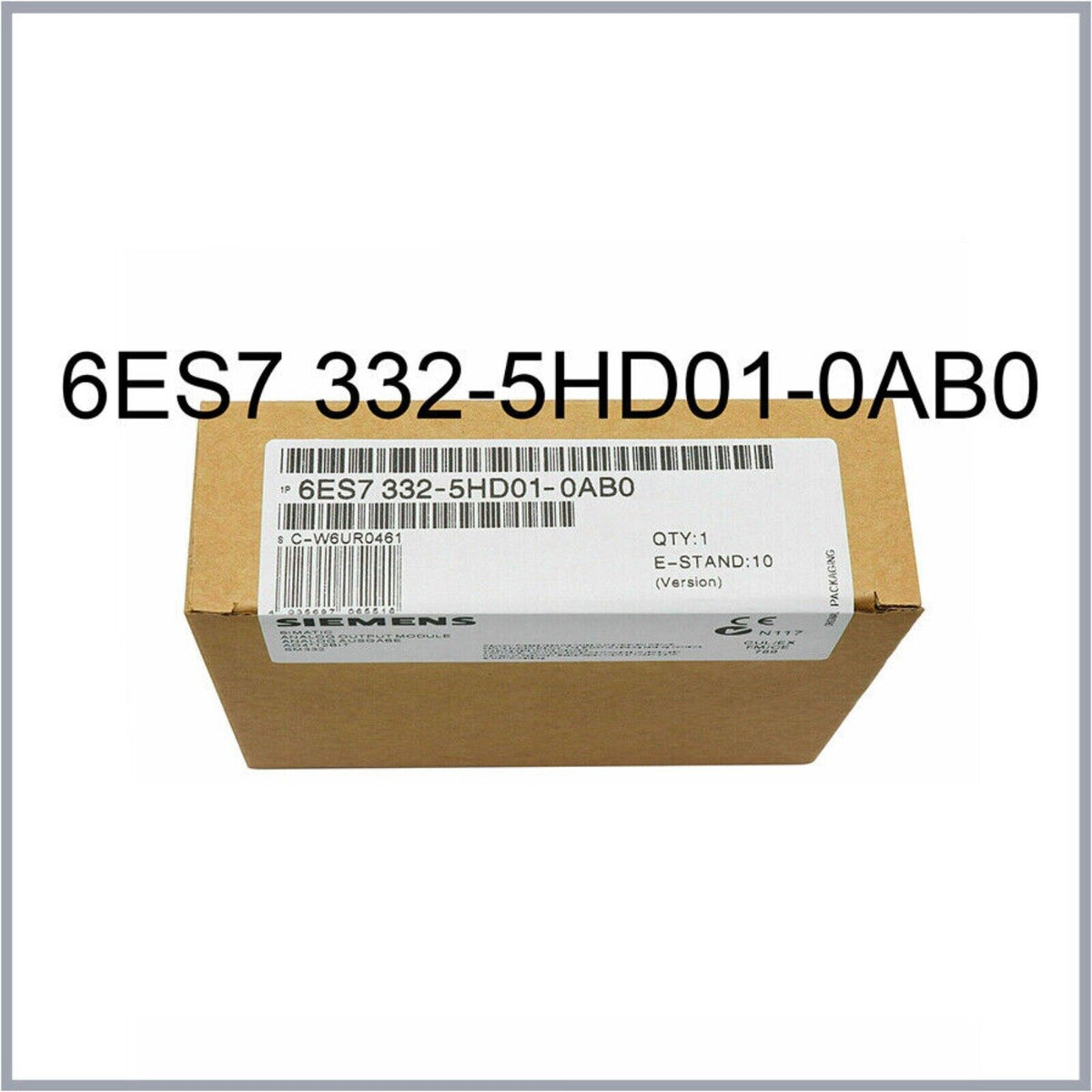 PLC | SIMATIC S7-300| Siemens | 6ES7332-5HD01-0AB0 6ES7 332-5HD01-0AB0 S7-300 Analog output SM 332