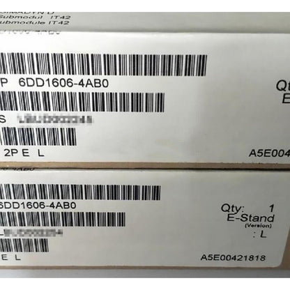 Siemens 6DD1606-4AB0 SIMADYN D I/O Submodule IT42, Barcode and product information