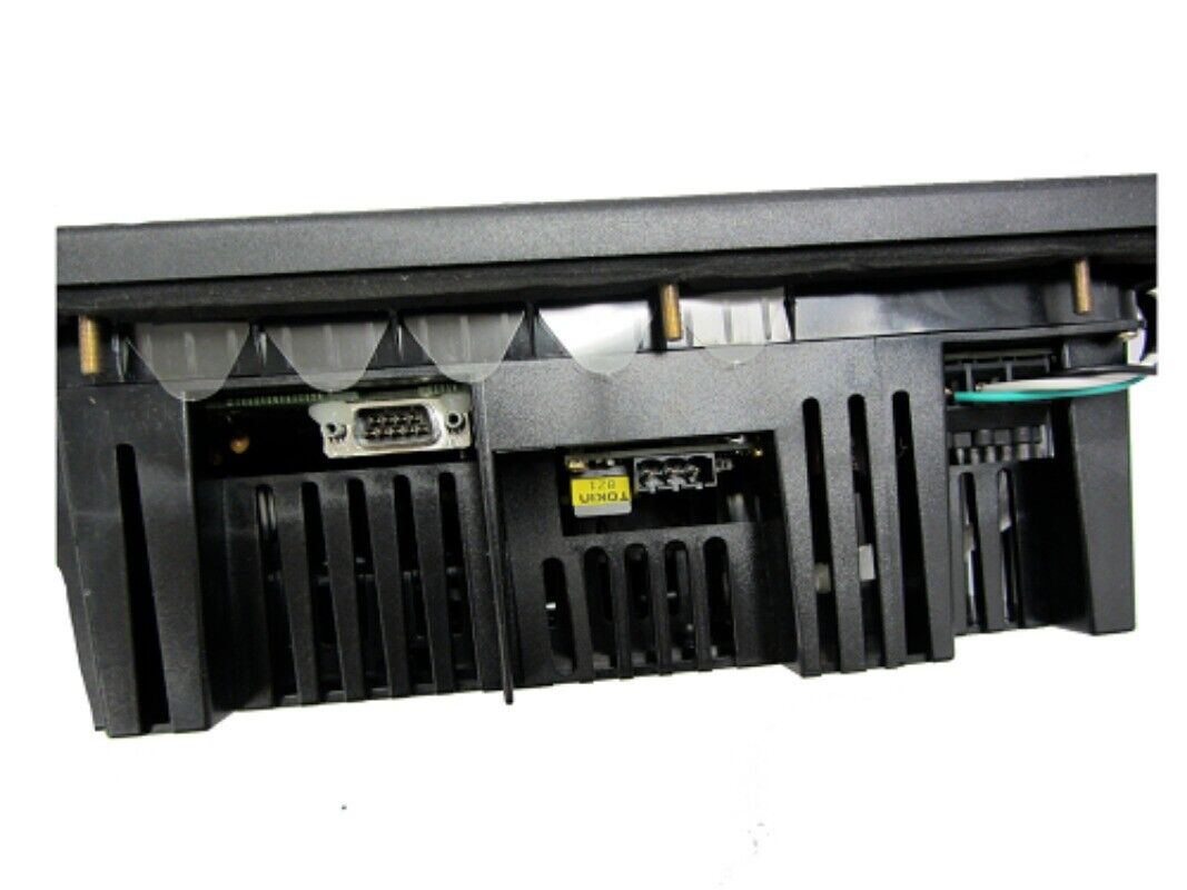PLC Allen-Bradley 2711-K5a8 display rear view, with DB9 port and TOKIN B71 label