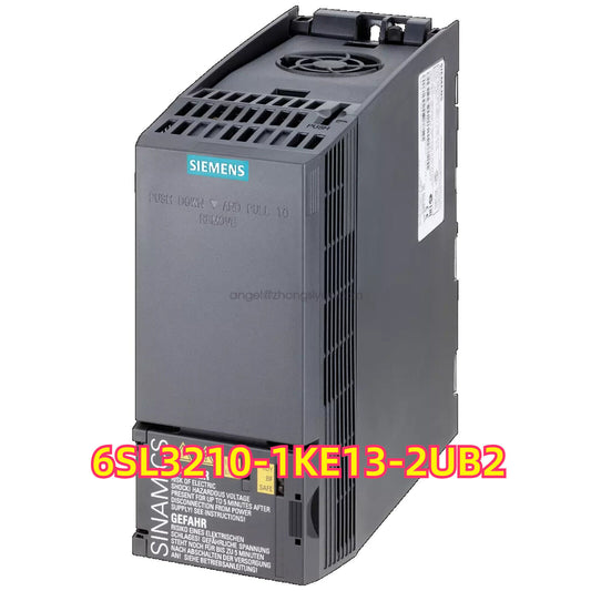 Siemens SINAMICS G120C PLC, model 6SL3210-1KE13-2UB2, industrial automation part.