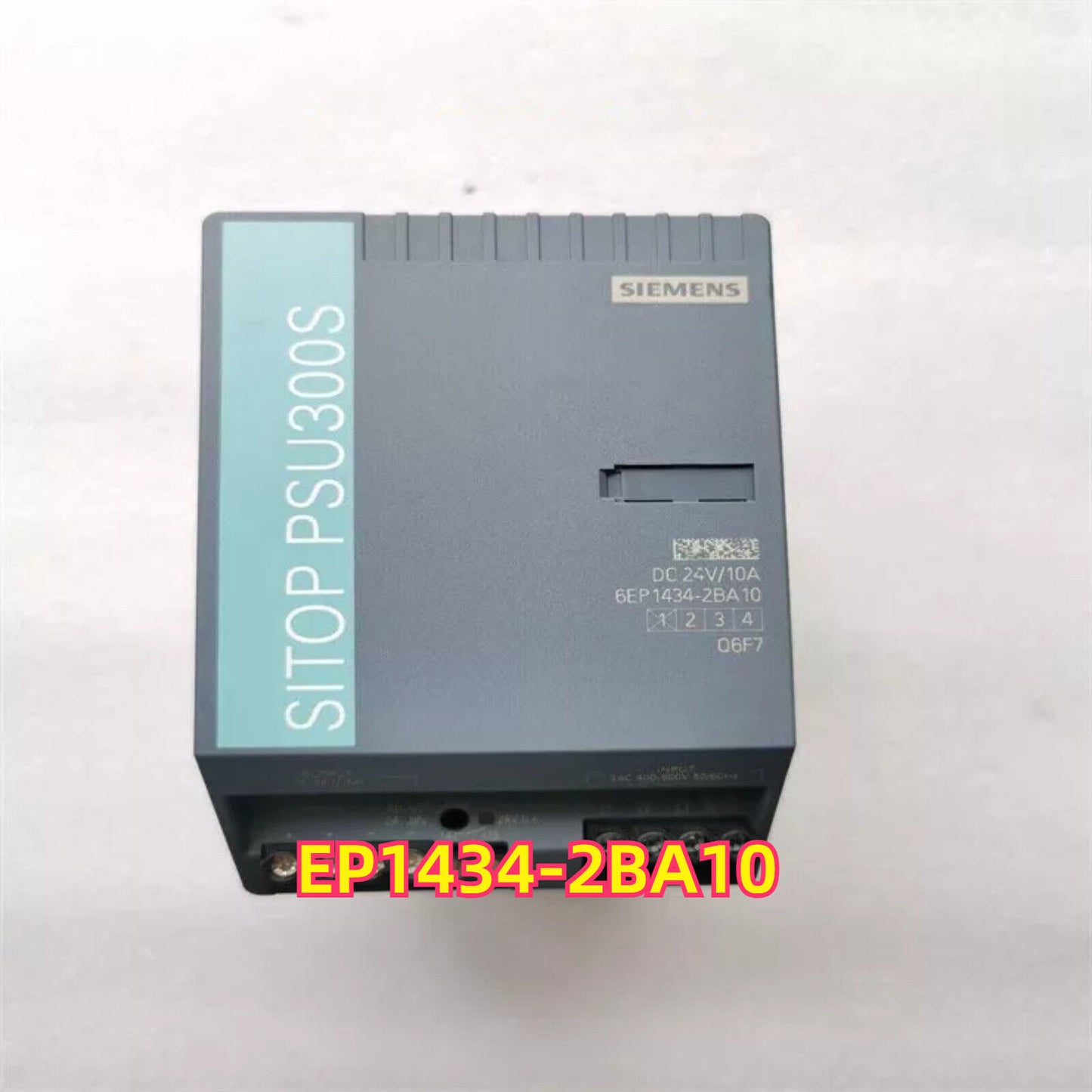Siemens SITOP PSU300S Stabilized Power Supply 6EP1434-2BA10, DC 24V/10A, industrial automation PLC module