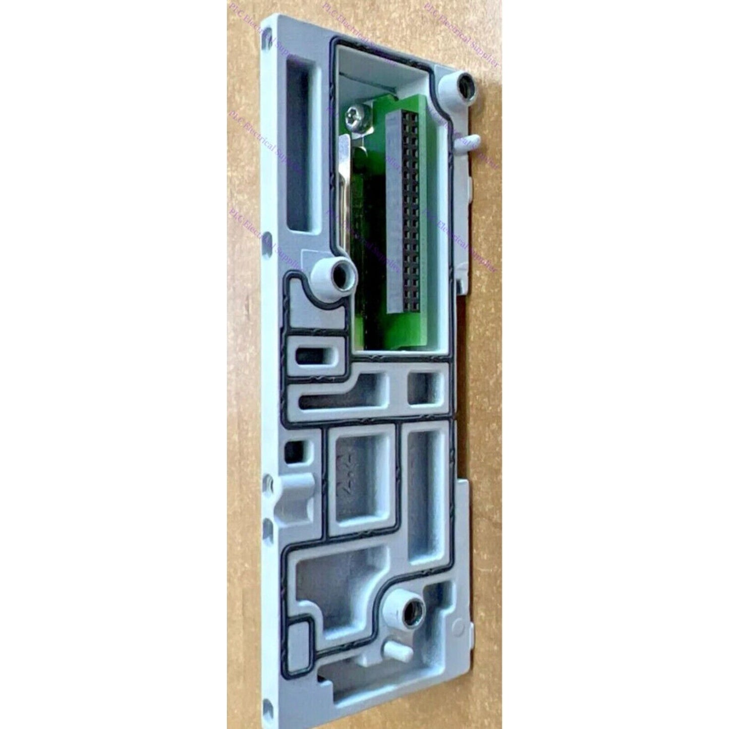 Festo VMPAL-EPL-SD25 controller, gray plastic housing with black sealing, industrial automation component.