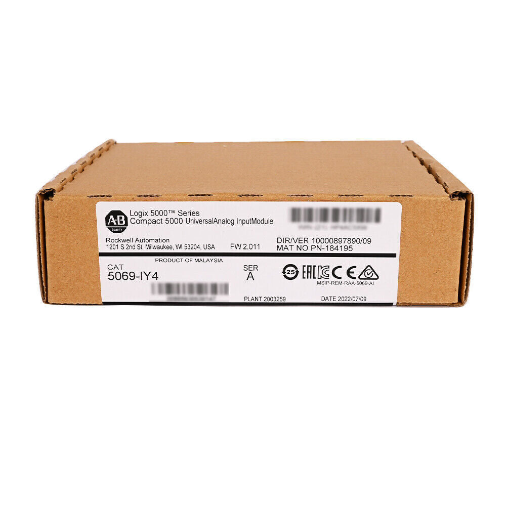Allen-Bradley 5069-IY4 Series A Logix 5000 Input Module in box, factory sealed.