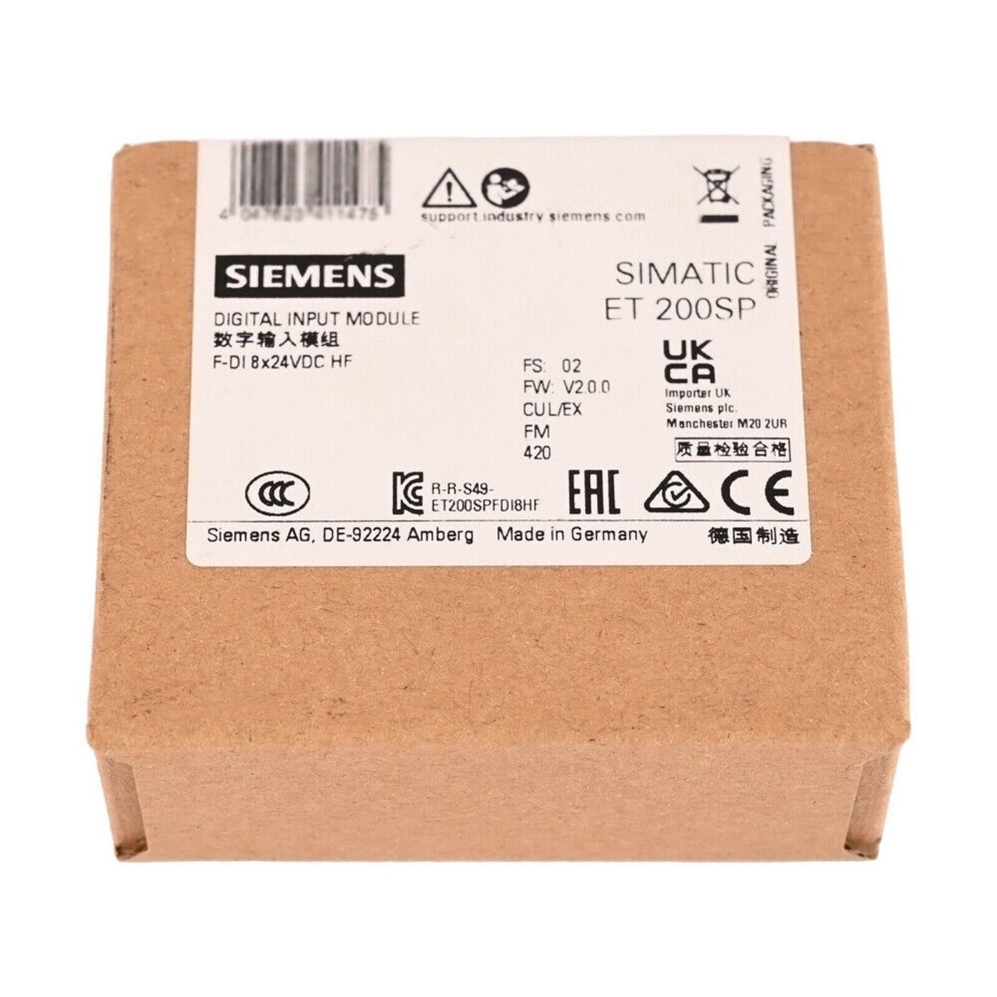 Industrial Communication | Siemens | 6ES7136-6BA01-0CA0 6ES7 136-6BA01-0CA0 SIMATIC DP Electronic Module