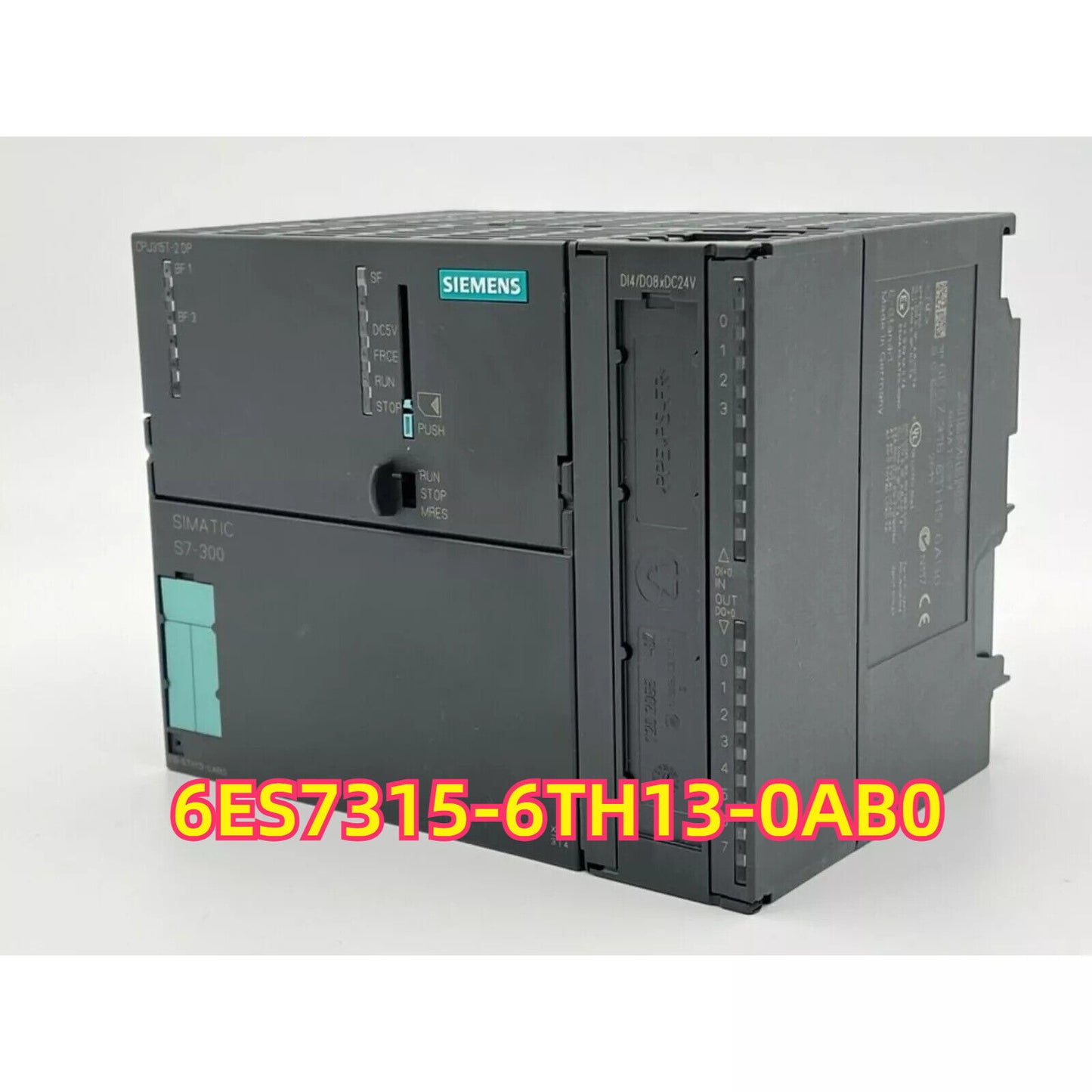 Siemens SIMATIC S7-300 CPU 6ES7315-6TH13-0AB0, industrial automation PLC module