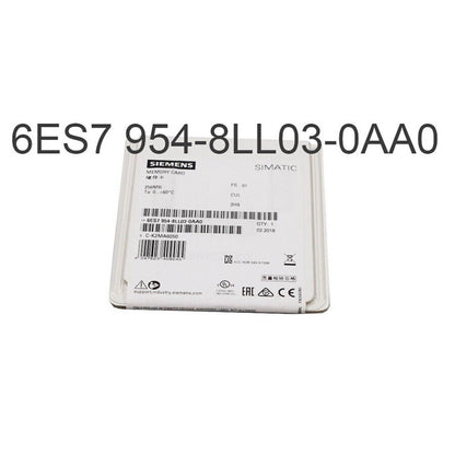 Siemens SIMATIC S7 Memory Card 6ES7 954-8LL03-0AA0, 256MB for S7-1500 PLC, Industrial Automation