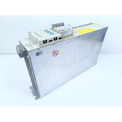 Siemens 6SN1145-1BA01-0BA1 SIMODRIVE 611 Power Module, industrial automation part, silver casing, SINAMICS G130 series.