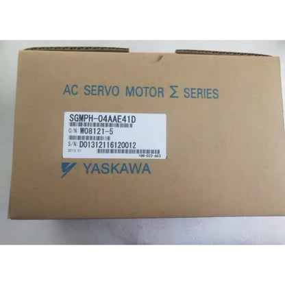 YASKAWA SGMPH-04AAE41D Servo Motor on box, AC Servo Motor Σ Series