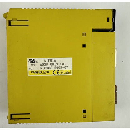 Screen | FANUC | A03B-0819-C011 I/O INTERFACE MODULE AIF01A