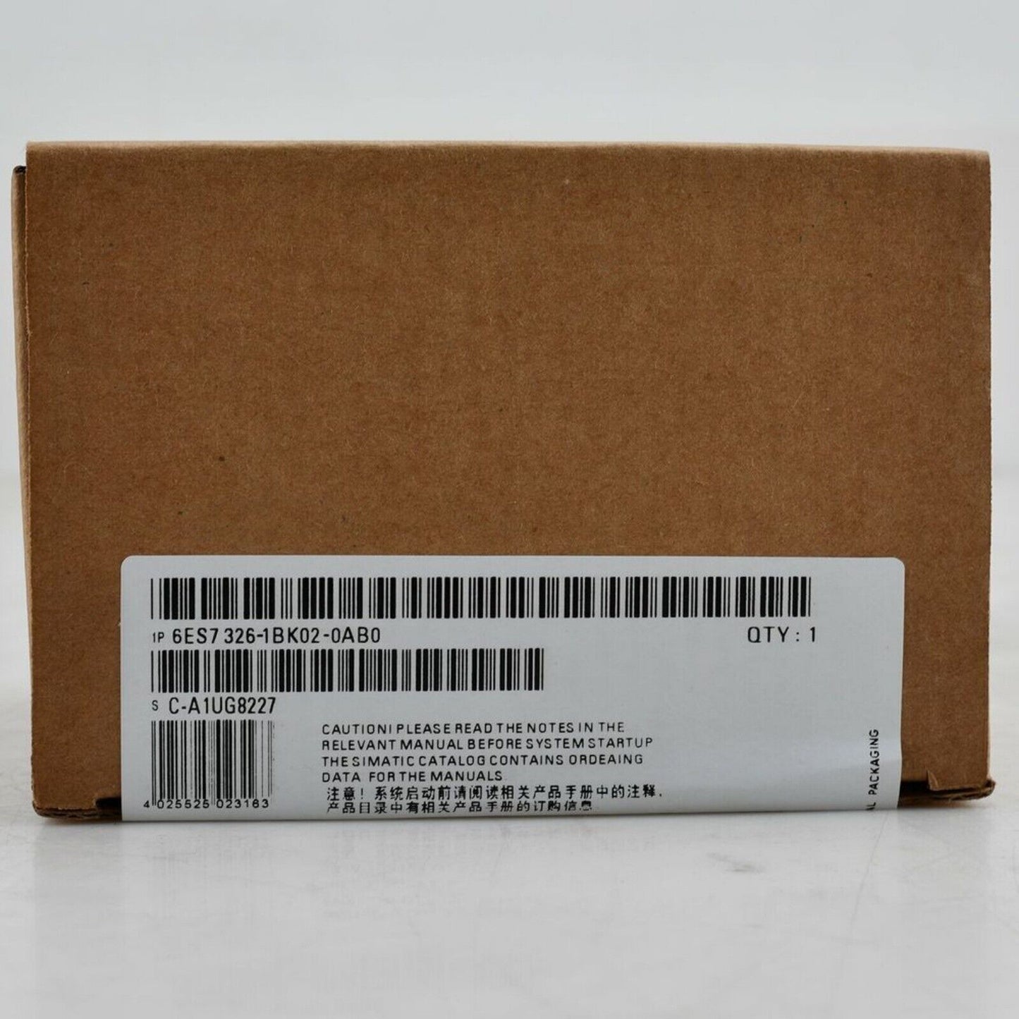 Siemens SIMATIC S7-300 digital input module 6ES7326-1BK02-0AB0 box, industrial automation part, QTY 1