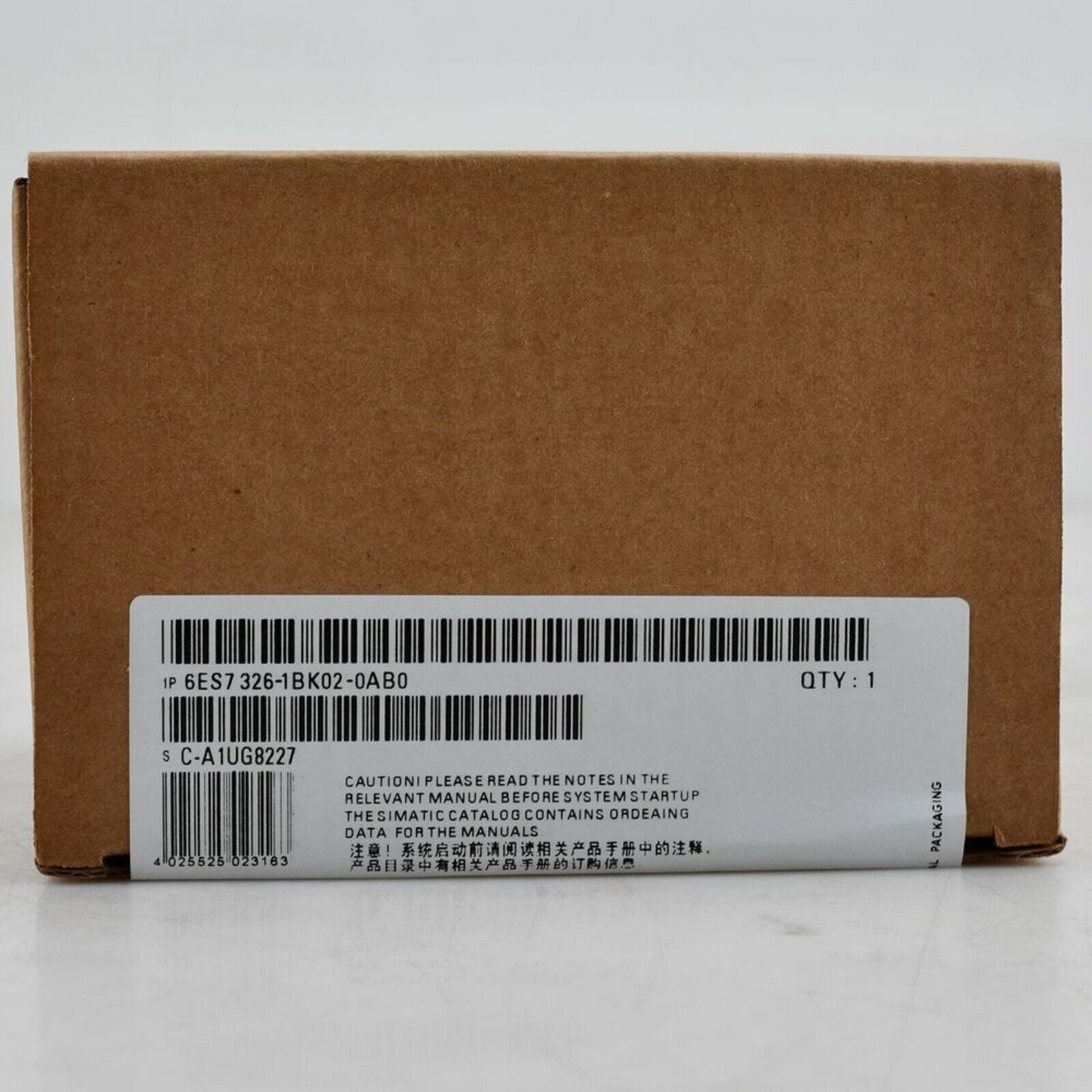 Siemens SIMATIC S7-300 digital input module 6ES7326-1BK02-0AB0 box, industrial automation part, QTY 1