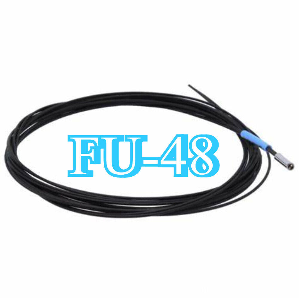 Keyence FU-48 sensor cable, black with blue connector, NEW