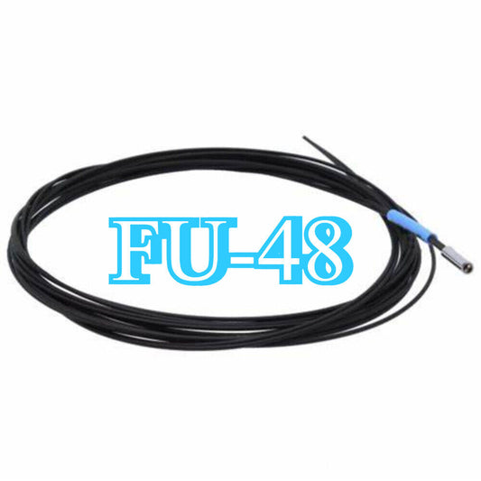 Keyence FU-48 sensor cable, black with blue connector, NEW