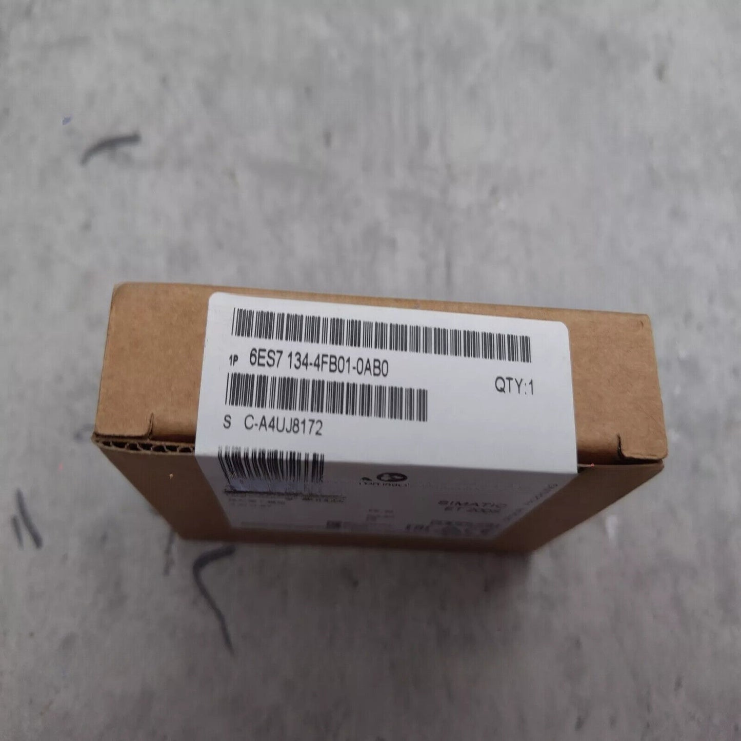 SIMATIC S7-300 6ES7 134-4FB01-0AB0 DP Electronics Module ET 200S box, industrial automation part