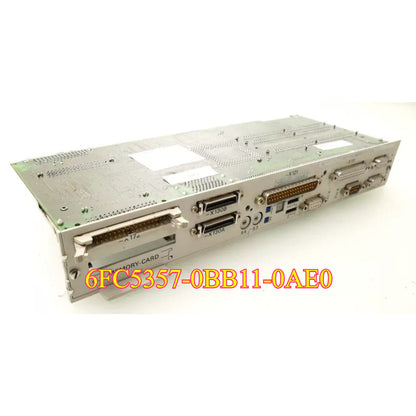 Siemens Sinumerik 840DE NCU 571.2 PLC Module with connectors and memory card slot, 6FC5357-0BB11-0AE0