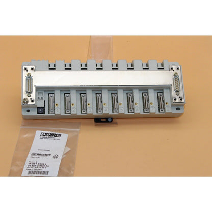 Phoenix Contact 4K-DST 5/ES5 S terminal block with multiple connection ports. Made in Germany.