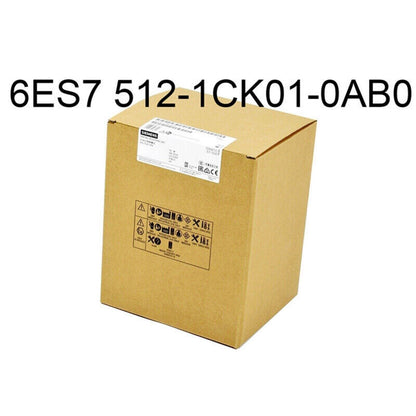 Siemens S7-1500 Compact CPU 1512C-1 PN PLC module in cardboard box, 6ES7 512-1CK01-0AB0
