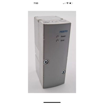FESTO VPPM-6TA-L-1-F-0L6H Proportional Valve, Power and Error Indicators