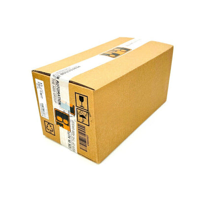 B&R X20CP3586 PLC in shipping box. Industrial automation equipment.  The ABB Group