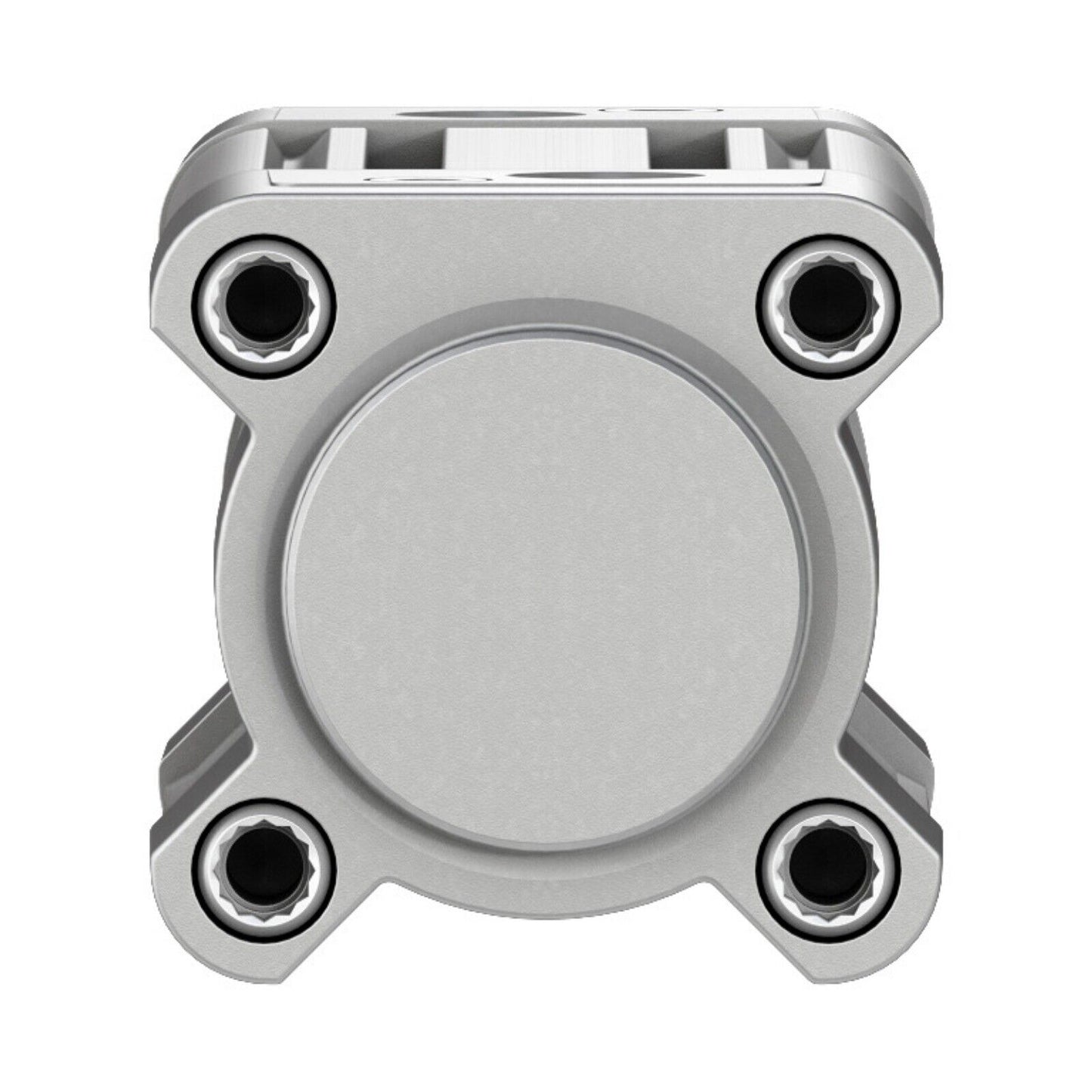 Festo DSBC-40-50-PPVA-N3 ISO standard cylinder. Silver pneumatic component for industrial automation.