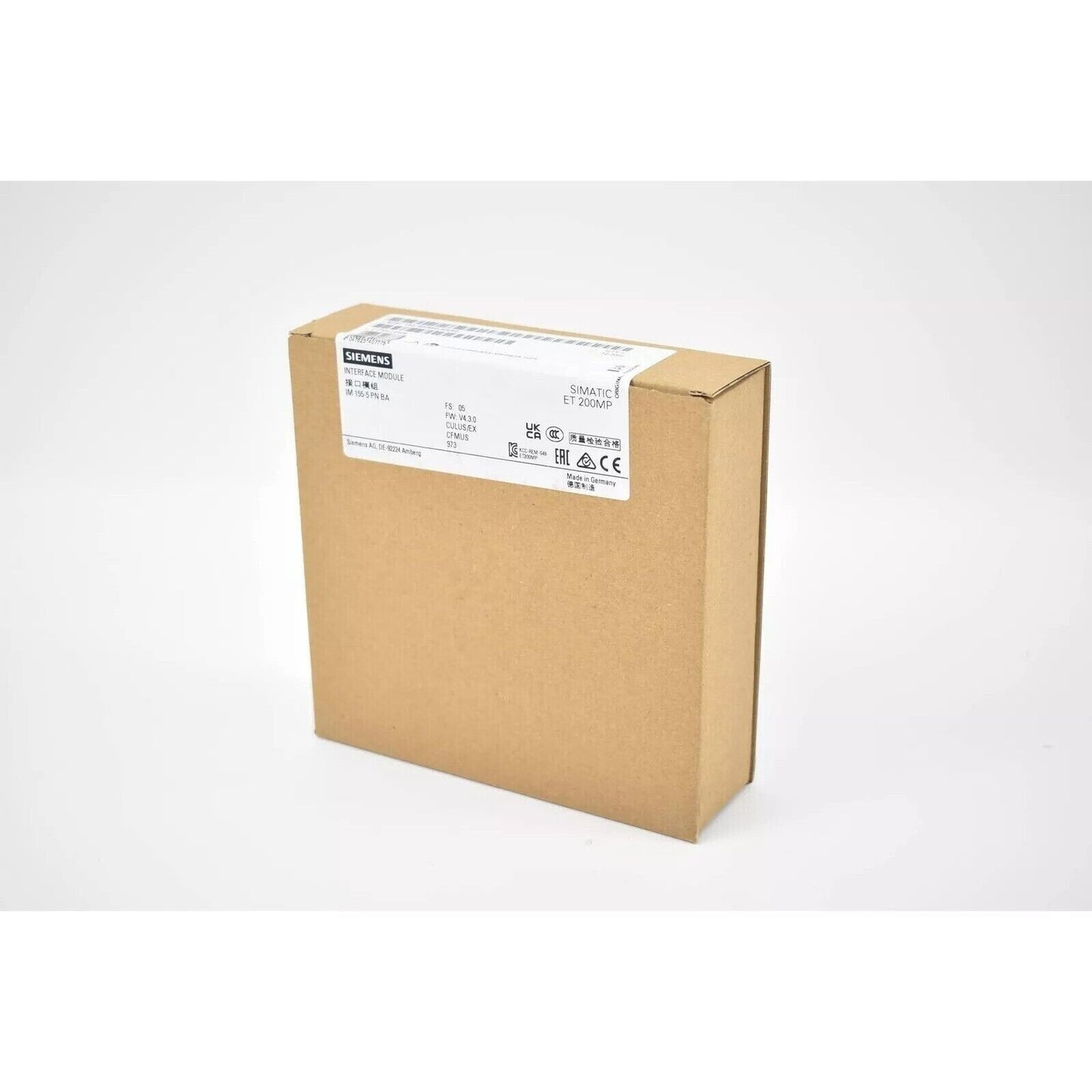 Siemens SIMATIC ET 200MP Interface Module, Industrial Automation Part in Packaging