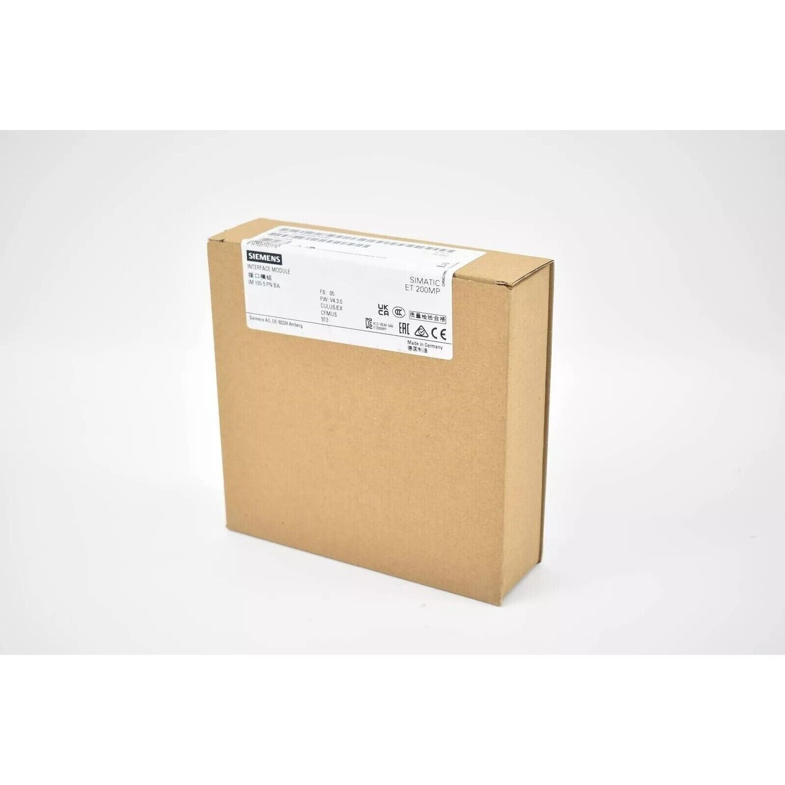 Siemens SIMATIC ET 200MP Interface Module, Industrial Automation Part in Packaging