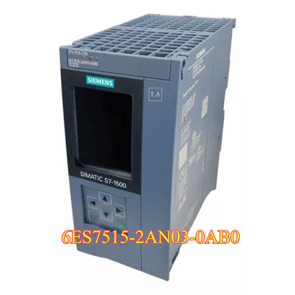 Siemens SIMATIC S7-1500 PLC CPU module, gray industrial automation equipment.
