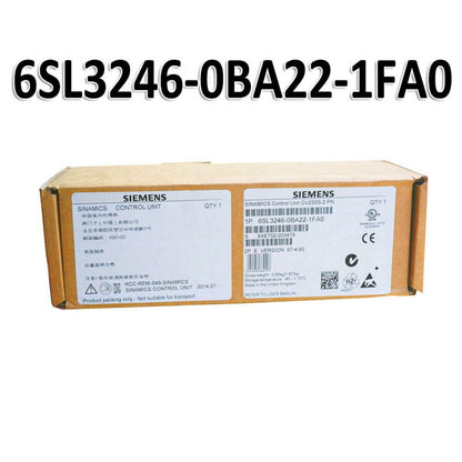 PLC | Siemens | 6SL3 246-0BA22-1FA0 6SL3246-0BA22-1FA0 SINAMICS G120 CONTROL UNIT
