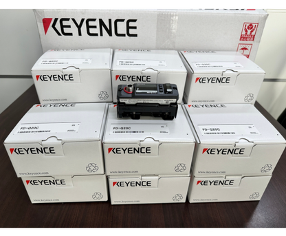 Keyence FD-Q20C sensor unit and boxes, industrial automation parts, new in box, Keyence distributor.