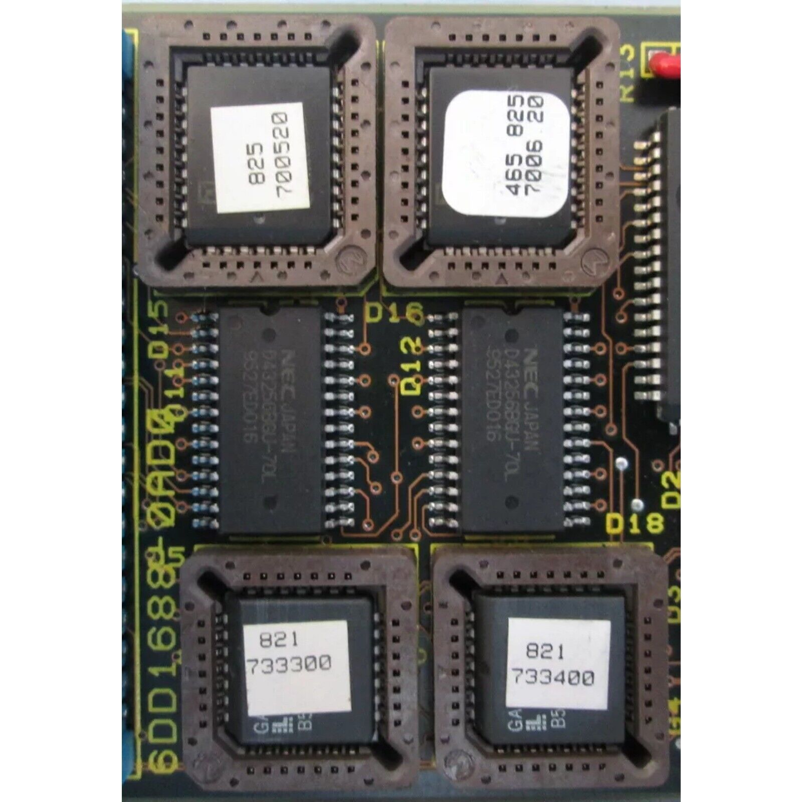 Siemens SIMADYN D communication module with multiple labeled chips, automation part
