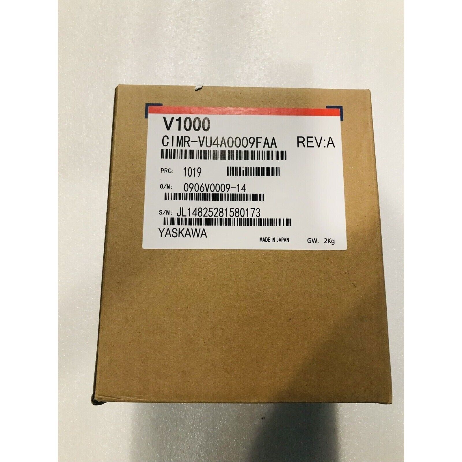 Yaskawa Inverter CIMR-VU4A0009FAA, new in box, industrial automation part, fast shipping