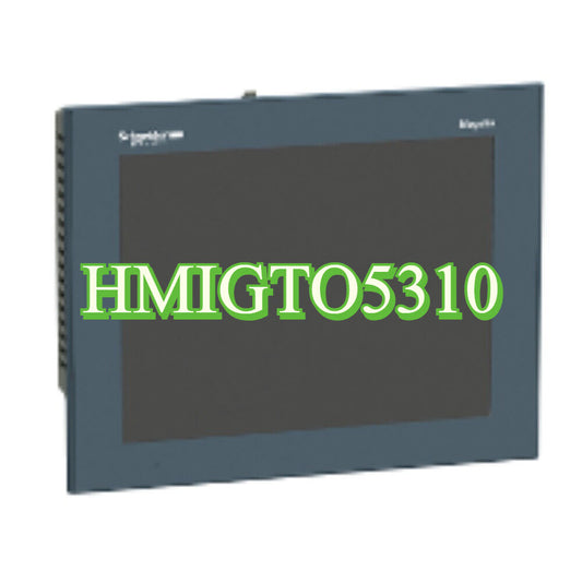 Schneider Electric HMIGTO5310 HMI Touch Screen, industrial automation interface with LCD display.