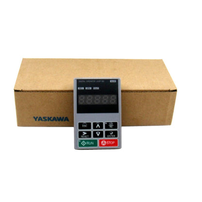 YASKAWA JVOP-180 digital operator control panel, new in box. Controls A1000/S1000 inverters for industrial automation.