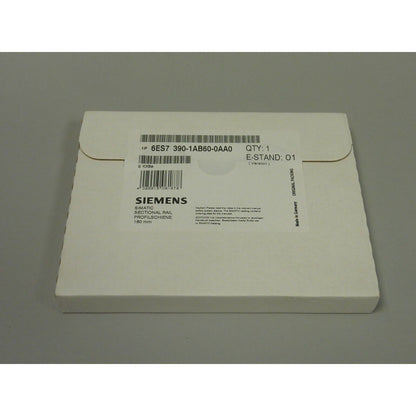 Siemens S7-300 mounting rail 6ES7 390-1AB60-0AA0 in original packaging, 160 mm