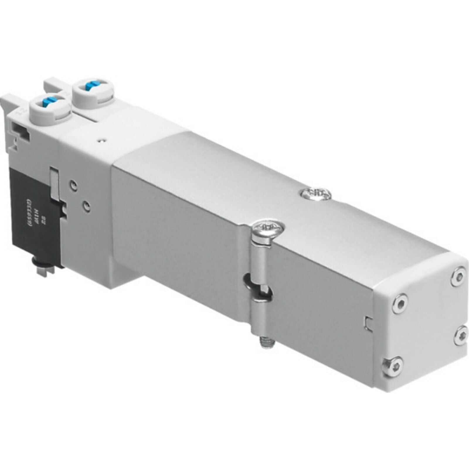 Festo VMPA2-M1H-B-PI Solenoid Valve, silver industrial automation component with blue accents, product code 537954
