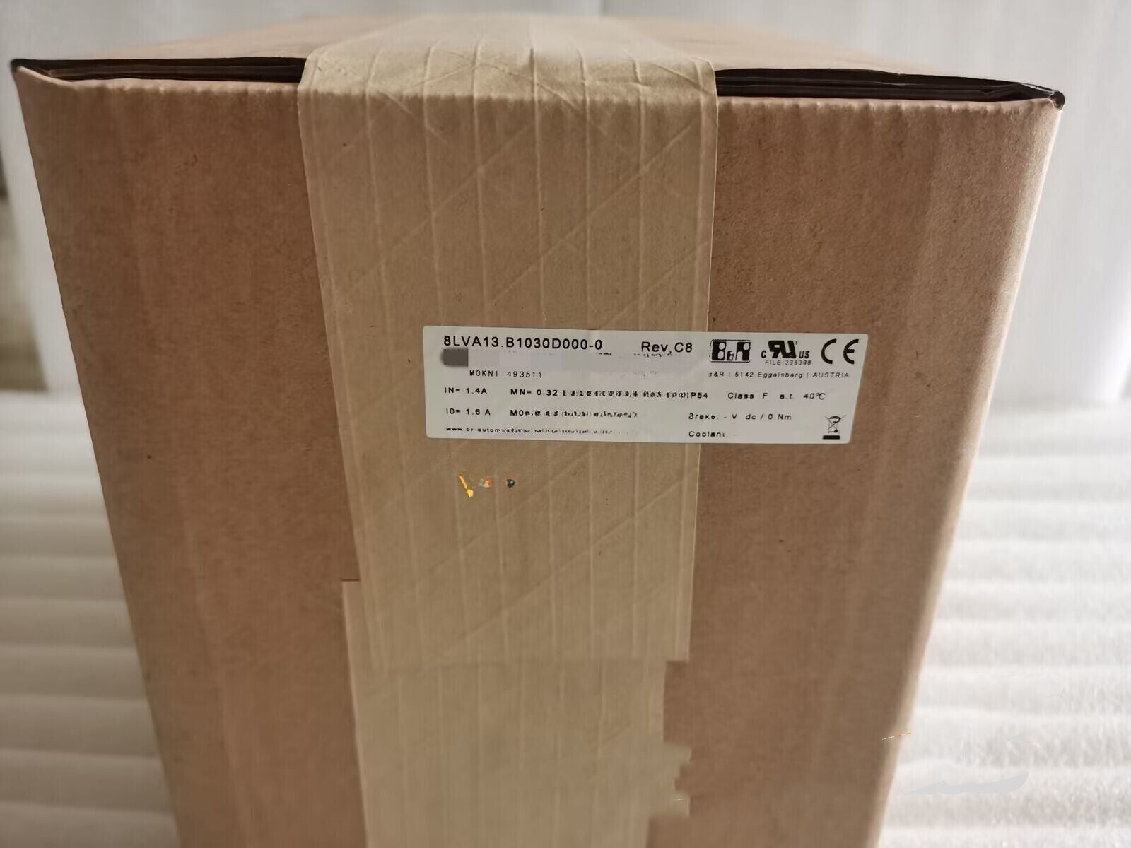 B&R 8LVA13.B1030D000-0 Power Supply Module in packaging, new industrial automation part.