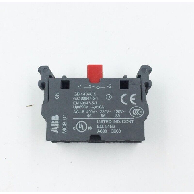 PLC | ABB | MCB-01 Modular contact block 1NC