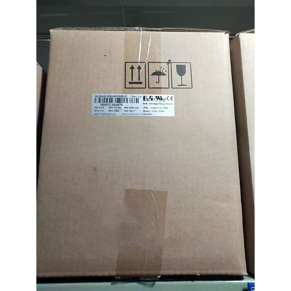 B&R 8LSA43.R2045D000-3 servo motor box, new industrial automation part.