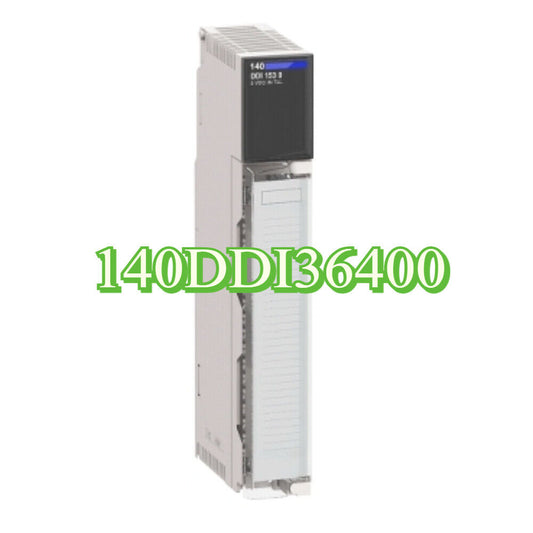 Schneider 140DDI36400 PLC Module. PLC module with text 140DDI36400